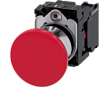 Siemens 3SU1150-1BA20-1CA0 Грибовидная кнопка, 22mm, металлическая, красная, с фиксацией и держателем Siemens 3SU1150-1BA20-1CA0 Грибовидная кнопка, 22mm, металлическая, красная, с фиксацией и держателем