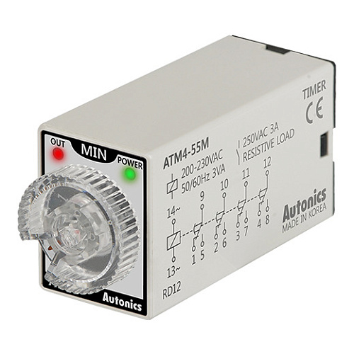 ATM4-55M AUTONICS Таймер ATM4-55M AUTONICS Таймер