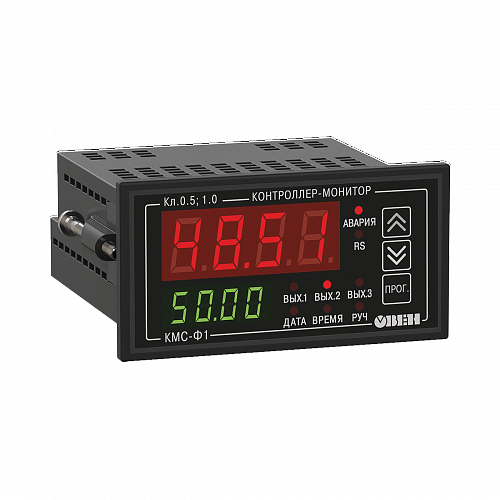 ОВЕН КМС-Ф1 цифровой мультиметр с аварийной сигнализацией и RS-485 ОВЕН КМС-Ф1 цифровой мультиметр с аварийной сигнализацией и RS-485