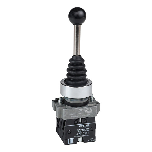 KEAZ Джойстик OptiSignal D22 C4-J2F-220 металлический 2 положения 2НО с фиксацией KEAZ Джойстик OptiSignal D22 C4-J2F-220 металлический 2 положения 2НО с фиксацией
