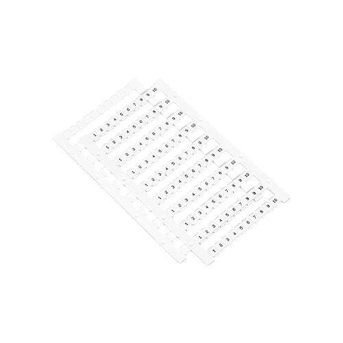 MTS-2.5M110 Маркировка пружинных клемм 2.5мм², 1-10 (уп. 100 шт.) MTS-2.5M110 Маркировка пружинных клемм 2.5мм², 1-10 (уп. 100 шт.)