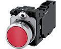 Siemens 3SU1150-0AB20-1FA0 Кнопка, 22mm, круглая, металлическая, красная, с держателем, 1NO+1NC Siemens 3SU1150-0AB20-1FA0 Кнопка, 22mm, круглая, металлическая, красная, с держателем, 1NO+1NC