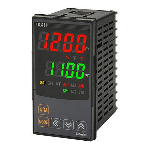 TK4H-14RR Температурный контроллер AUTONICS, DIN 48х96 мм, 1 аварийный выход,1 релейный контактный выход, релейный контактный выход 2, 100-240В~ TK4H-14RR Температурный контроллер AUTONICS, DIN 48х96 мм, 1 аварийный выход,1 релейный контактный выход, релейный контактный выход 2, 100-240В~
