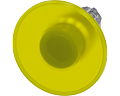 Siemens 3SU1051-1CD30-0AA0 Актуатор грибовидной кнопки с подсветкой, 22 мм, желтый, металл, без фиксации Siemens 3SU1051-1CD30-0AA0 Актуатор грибовидной кнопки с подсветкой, 22 мм, желтый, металл, без фиксации