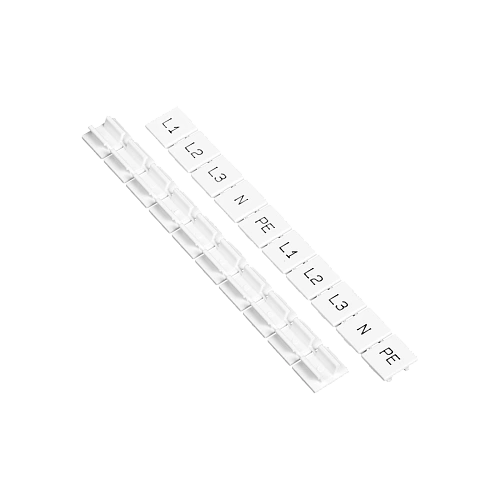 MTU-10ML Маркировка клеммного ряда, ширина 10 мм (символы L1, L2, L3, N, PE) (уп. 100 шт.) MTU-10ML Маркировка клеммного ряда, ширина 10 мм (символы L1, L2, L3, N, PE) (уп. 100 шт.)