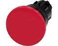 Siemens 3SU1000-1BD20-0AA0 Актуатор грибовидной кнопки, 22mm, пластик, кругл., красная кнопка, 40mm, без фиксации Siemens 3SU1000-1BD20-0AA0 Актуатор грибовидной кнопки, 22mm, пластик, кругл., красная кнопка, 40mm, без фиксации