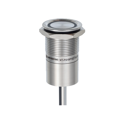 MT-PS19P10ZRG Пьезокнопка, Ø19 мм, подсветка кольцом (красная/зеленая), 4х-проводная, NO, с фиксацией, 24В AC/DC, IP68 MT-PS19P10ZRG Пьезокнопка, Ø19 мм, подсветка кольцом (красная/зеленая), 4х-проводная, NO, с фиксацией, 24В AC/DC, IP68