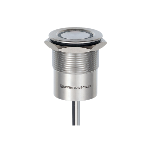 MT-TS2210 Кнопка сенсорная без подсветки, Ø22 мм, NO, возврат, PNP, IP68 MT-TS2210 Кнопка сенсорная без подсветки, Ø22 мм, NO, возврат, PNP, IP68