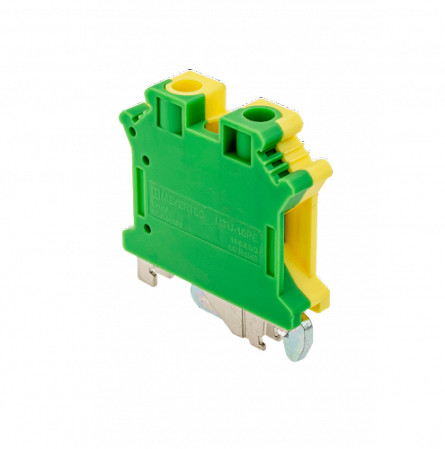 MTU-10PE Клемма винтовая "Земля", 10 мм² MTU-10PE Клемма винтовая "Земля", 10 мм²