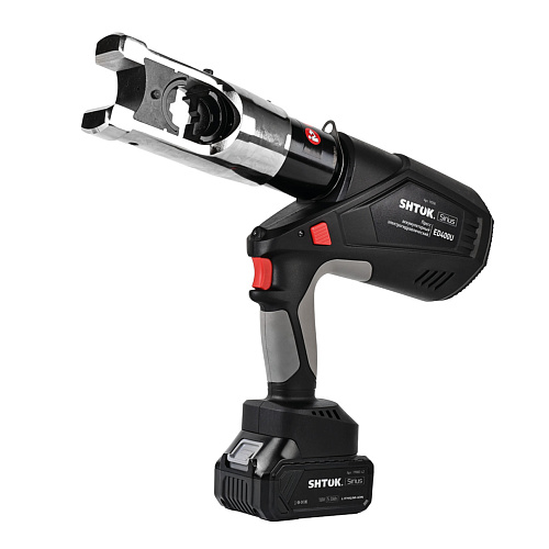 KEAZ Пресс аккумуляторный электрогидравлический, кейс, 120kN, 18V/4.0Ah, Li-ion, 16-400 мм2, ED-400U, серия SIRIUS, SHTOK. 19550 KEAZ Пресс аккумуляторный электрогидравлический, кейс, 120kN, 18V/4.0Ah, Li-ion, 16-400 мм2, ED-400U, серия SIRIUS, SHTOK. 19550