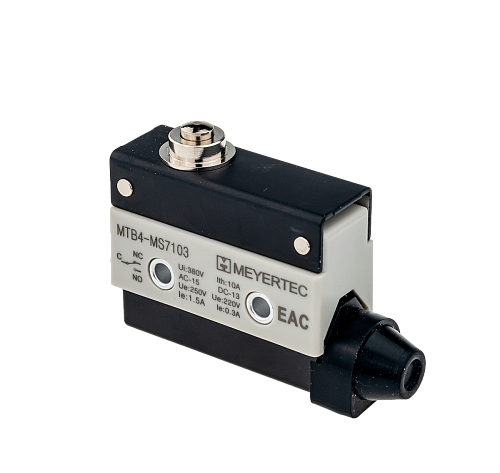MTB4-MS7103 Выключатель концевой, IP54, плунжер укороченный MTB4-MS7103 Выключатель концевой, IP54, плунжер укороченный