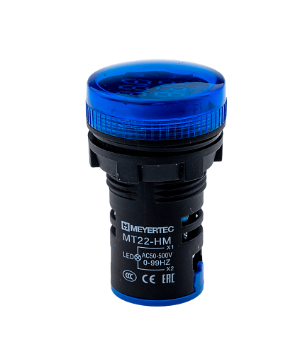 MT22-HM6 Индикатор напряжения и частоты, синий MT22-HM6 Индикатор напряжения и частоты, синий