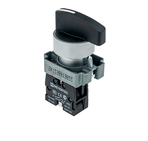 MTB2-BJZ112 Переключатель длинная ручка, 2 положения, 1NO, с фиксацией MTB2-BJZ112 Переключатель длинная ручка, 2 положения, 1NO, с фиксацией