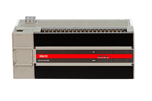 Процессорный модуль VC-S-A-16-16T-6, Электропитание 220В AC, 16 входных сигналов, 16 выходных транзисторных сигнала (шесть из них импульсные, с частотой до 200кГц), 2 последовательных порта связи, 1 порт CANOpen, 1 порт Ethernet, RoHS. Процессорный модуль VC-S-A-16-16T-6, Электропитание 220В AC, 16 входных сигналов, 16 выходных транзисторных сигнала (шесть из них импульсные, с частотой до 200кГц), 2 последовательных порта связи, 1 порт CANOpen, 1 порт Ethernet, RoHS.