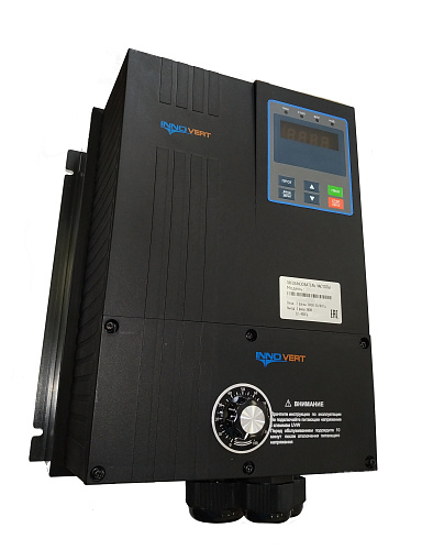 Преобразователь частоты пыле- влагозащищенный INNOVERT IPD183U43B-VR IP54, 18,5кВт, 380В, 40А Преобразователь частоты пыле- влагозащищенный INNOVERT IPD183U43B-VR IP54, 18,5кВт, 380В, 40А