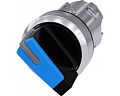Siemens 3SU1052-2BC50-0AA0 Актуатор поворотного переключателя с подсветкой, 22мм, круглый, металл, рукоятка черная, 2 положения Siemens 3SU1052-2BC50-0AA0 Актуатор поворотного переключателя с подсветкой, 22мм, круглый, металл, рукоятка черная, 2 положения