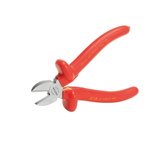 KEAZ Кусачки боковые 1000В 180 мм, SHTOK. 08111 KEAZ Кусачки боковые 1000В 180 мм, SHTOK. 08111