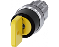 Siemens 3SU1050-4JP31-0AA0 Актуатор поворотного переключателя с ключом, 22мм, кругл., металл, замок 73033 Siemens 3SU1050-4JP31-0AA0 Актуатор поворотного переключателя с ключом, 22мм, кругл., металл, замок 73033