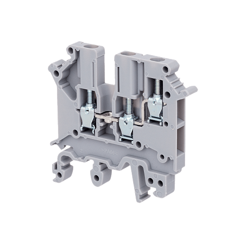 MTU-TO2.5 Клемма винтовая трехпроводная, 2.5 мм² MTU-TO2.5 Клемма винтовая трехпроводная, 2.5 мм²