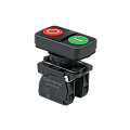 MTB5-AL8325 Кнопка двойная плоская, красная/зеленая, маркировка "I+O", 1NO+1NC, IP65, пластик MTB5-AL8325 Кнопка двойная плоская, красная/зеленая, маркировка "I+O", 1NO+1NC, IP65, пластик