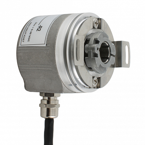 EIP 58HO 14630V3000-R2 Инкрементальный программируемый энкодер D=58мм, полый вал 14мм, 3000 имп/об, 5…30VDC, выход TTL/HTL с инверсией, IP5 EIP 58HO 14630V3000-R2 Инкрементальный программируемый энкодер D=58мм, полый вал 14мм, 3000 имп/об, 5…30VDC, выход TTL/HTL с инверсией, IP5