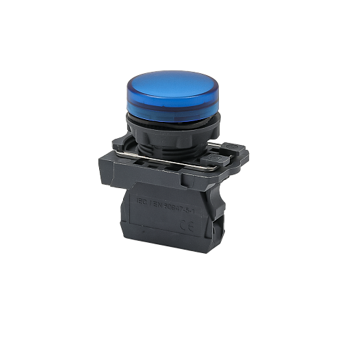 MTB5-AV761 Лампа сигнальная синяя, 24V AС/DC, IP65, пластик MTB5-AV761 Лампа сигнальная синяя, 24V AС/DC, IP65, пластик