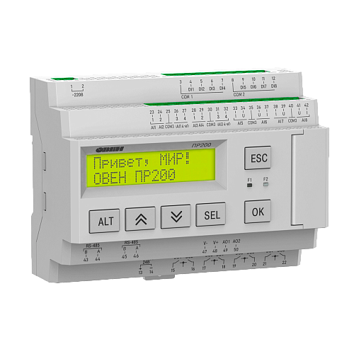 ОВЕН ПР200-х8 специализированная модификация ПР200 для автоматизации систем обратного осмоса и контроля уровня жидкости ОВЕН ПР200-х8 специализированная модификация ПР200 для автоматизации систем обратного осмоса и контроля уровня жидкости