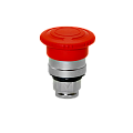 MTB4-BS54C Головка кнопки, грибовидная аварийной остановки, возврат поворотом, красная, 40 мм, IP65, металл MTB4-BS54C Головка кнопки, грибовидная аварийной остановки, возврат поворотом, красная, 40 мм, IP65, металл