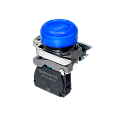MTB4-BP61 Кнопка синяя в кожухе, 1NO, IP66, металл MTB4-BP61 Кнопка синяя в кожухе, 1NO, IP66, металл