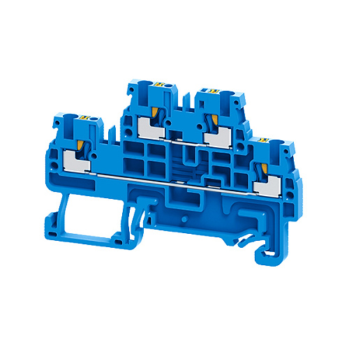 KEAZ Клемма 2х-ярусная push-in OptiClip CPDL-2,5-2L-I-BU-синий KEAZ Клемма 2х-ярусная push-in OptiClip CPDL-2,5-2L-I-BU-синий