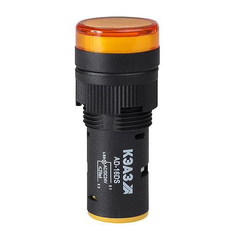 KEAZ Лампа AD16DS(LED) матрица D16мм желтый 48В AC/DC-КЭАЗ KEAZ Лампа AD16DS(LED) матрица D16мм желтый 48В AC/DC-КЭАЗ