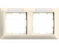 Siemens 5TG2582-1 Рамка электрическая белая Delta line 2-местная, 151x80mm, горизонтальная Siemens 5TG2582-1 Рамка электрическая белая Delta line 2-местная, 151x80mm, горизонтальная