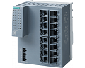 Siemens 6GK5116-0BA00-2AC2 Коммутатор промышленный неуправляемый Scalance xc116, 16 портов RJ45, 10/100 Мбит/с, резервное питание 24В Siemens 6GK5116-0BA00-2AC2 Коммутатор промышленный неуправляемый Scalance xc116, 16 портов RJ45, 10/100 Мбит/с, резервное питание 24В