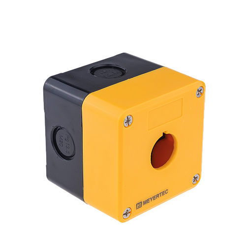 MTB2-PE1Y Корпус кнопочного поста, 1 место, желтый, IP54 MTB2-PE1Y Корпус кнопочного поста, 1 место, желтый, IP54