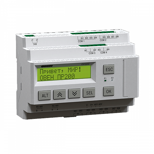 ОВЕН ПР200 программируемое реле с дисплеем ОВЕН ПР200 программируемое реле с дисплеем