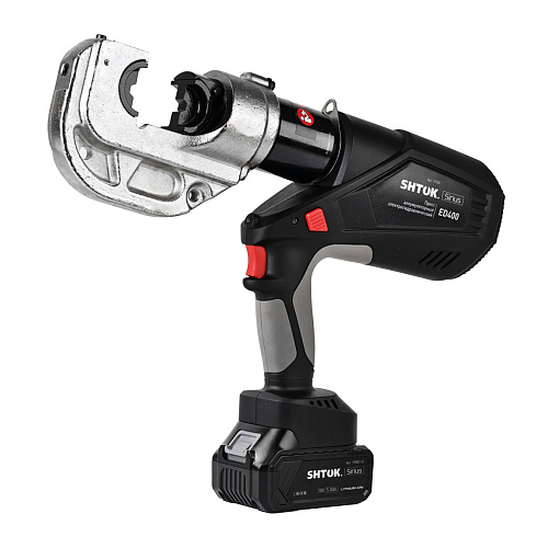 KEAZ Пресс аккумуляторный электрогидравлический, кейс, 120kN, 18V/4.0Ah, Li-ion, 16-400 мм2, ED-400, серия SIRIUS, SHTOK. 19500 KEAZ Пресс аккумуляторный электрогидравлический, кейс, 120kN, 18V/4.0Ah, Li-ion, 16-400 мм2, ED-400, серия SIRIUS, SHTOK. 19500