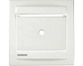 Siemens 5TG5530-7WH Накладки для розеток с крышкой Iris, рама hotelcard, выключатель, задержка 1 минуты, полярный белый Siemens 5TG5530-7WH Накладки для розеток с крышкой Iris, рама hotelcard, выключатель, задержка 1 минуты, полярный белый
