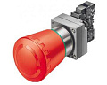 Siemens 3SB3601-1HR20 Кнопка грибовидная круглая, 40 мм, 1НО+1НЗ, аварийная, с защитой от выбегания, красная, металлическая Siemens 3SB3601-1HR20 Кнопка грибовидная круглая, 40 мм, 1НО+1НЗ, аварийная, с защитой от выбегания, красная, металлическая