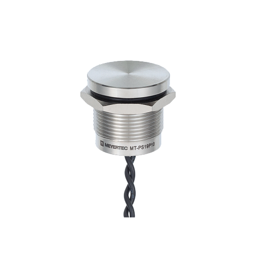 MT-PS19P10 Пьезокнопка без подсветки, Ø19 мм, плоский толкатель, NO, возврат, IP69K MT-PS19P10 Пьезокнопка без подсветки, Ø19 мм, плоский толкатель, NO, возврат, IP69K