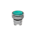 MTB4-BW336C Головка кнопки с подсветкой, зеленая, IP65, металл MTB4-BW336C Головка кнопки с подсветкой, зеленая, IP65, металл