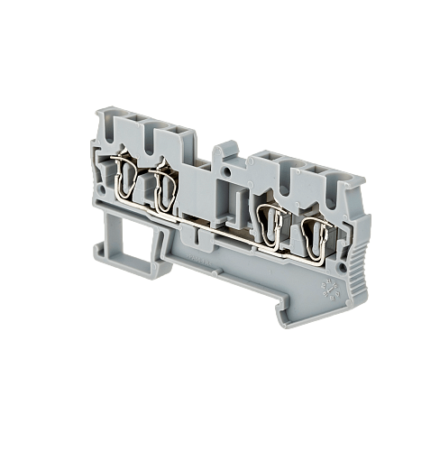 MTS-FO2.5 Клемма пружинная четырехпроводная, 2.5 мм², серая MTS-FO2.5 Клемма пружинная четырехпроводная, 2.5 мм², серая
