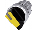 Siemens 3SU1052-2BC30-0AA0 Актуатор поворотного переключателя с подсветкой, 22мм, круглый, металл, рукоятка черная, 2 положения Siemens 3SU1052-2BC30-0AA0 Актуатор поворотного переключателя с подсветкой, 22мм, круглый, металл, рукоятка черная, 2 положения