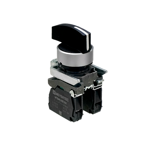 MTB4-BJ33 Переключатель на 3 положения с фиксацией, длинная ручка, 2NO, IP65, металл MTB4-BJ33 Переключатель на 3 положения с фиксацией, длинная ручка, 2NO, IP65, металл