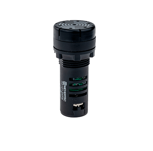 MT22-FM24 Зуммер, 80дБ, черный, 24V AC/DC, IP40, пластик MT22-FM24 Зуммер, 80дБ, черный, 24V AC/DC, IP40, пластик