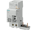 Siemens 5SM2725-0 Дифференциальный блок для автоматического выключателя, 2-полюсный, 0,5-63А, 230В AC, 70 мм Siemens 5SM2725-0 Дифференциальный блок для автоматического выключателя, 2-полюсный, 0,5-63А, 230В AC, 70 мм