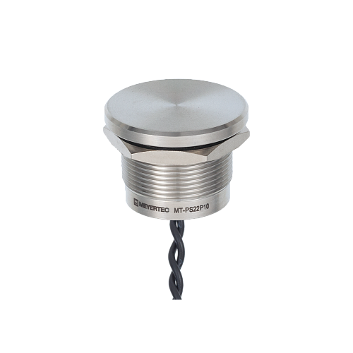 MT-PS22P10 Пьезокнопка без подсветки, Ø22 мм, плоский толкатель, NO, возврат, IP69K MT-PS22P10 Пьезокнопка без подсветки, Ø22 мм, плоский толкатель, NO, возврат, IP69K
