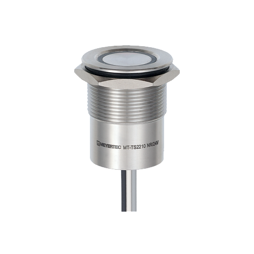 MT-TS2210NR Кнопка сенсорная с подсветкой (-/красная), Ø22 мм, NO, возврат, PNP, 24В DC, IP68 MT-TS2210NR Кнопка сенсорная с подсветкой (-/красная), Ø22 мм, NO, возврат, PNP, 24В DC, IP68