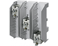 Siemens 8US1941-2AA03 Клеммная колодка, 3-полюсная, для подключения кабелей сечением 150-300 мм², с зазором между шинами 60 мм Siemens 8US1941-2AA03 Клеммная колодка, 3-полюсная, для подключения кабелей сечением 150-300 мм², с зазором между шинами 60 мм