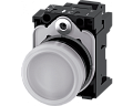 Siemens 3SU1106-6AA60-3AA0 Световой индикатор, 22mm, круглый, пластик, белый матовый рассеиватель, с держателем Siemens 3SU1106-6AA60-3AA0 Световой индикатор, 22mm, круглый, пластик, белый матовый рассеиватель, с держателем