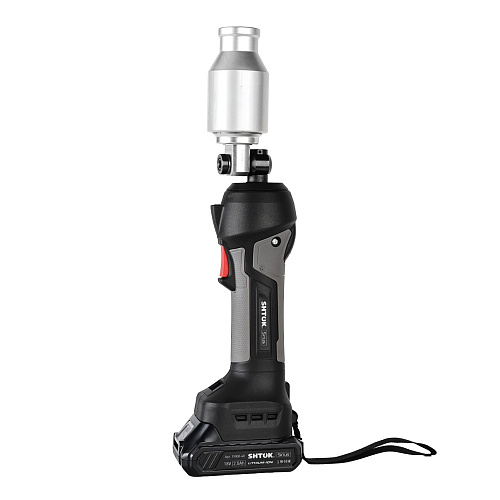 KEAZ Перфоратор электрогидравлический, кейс, 60kN, 18V/2.0Ah, Li-ion, матрицы в комлекте диаметр22.50-61.50 мм, SL-6AL, серия SIRIUS, SHTOK. 19400 KEAZ Перфоратор электрогидравлический, кейс, 60kN, 18V/2.0Ah, Li-ion, матрицы в комлекте диаметр22.50-61.50 мм, SL-6AL, серия SIRIUS, SHTOK. 19400